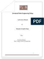 Jawaharlal Nehru Engineering College: Laboratory Manual