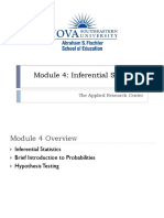 Module 4 Inferential Statistics PDF