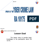 Anti-Cyber Crime Law RA 10175