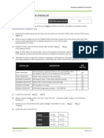 SSAS DSAS Mk2 DiagnosticChecklist