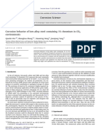 Corrosion Science: Qianlin Wu, Zhonghua Zhang, Xiaoming Dong, Jianqiang Yang