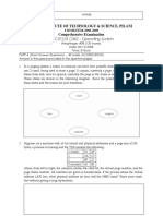 Birla Institute of Technology & Science, Pilani Comprehensive Examination