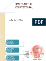 Anatomi Traktus Gastrointestinal: Dr. Ety Sari H, M.Kes