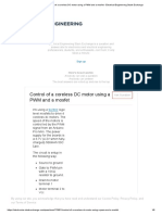 Arduino - Control of A Coreless DC Motor Using A PWM and A Mosfet - Electrical Engineering Stack Exchange