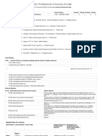 LPU OOP Syllabus 2011 For Mec