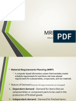 MRP & Erp: Prof. Eloida C. Dagumboy