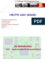 Asic Design Cadence DR D Gracia Nirmala Rani