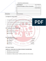 ECO 311 Economics II (General Principles of Macro Economics)