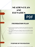 Foundation Plan AND Elevation