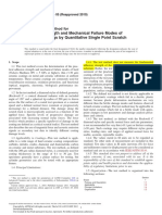 ASTM - C1624 - Standard Test Method For Adhesion Strength of Coatings