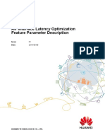 Air Interface Latency Optimization (ERAN15.1 - 01)