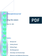 Dreamweaver: Jing Xie (Jean)