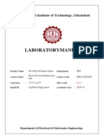 Basic Electrical Engg. Lab Manual