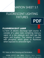 Fluorescent Lighting Fixture