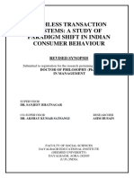 Cashless Transaction Systems: A Study of Paradigm Shift in Indian Consumer Behaviour