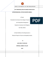 Prospects of Online Selling of Baked Goods As An: Polytechnic University of The Philippines