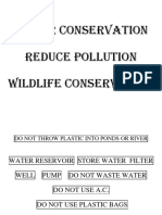 Water Conservation