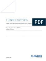 Flender Supplies: Gear-Unit Lubrication and Gear-Unit Preservation