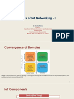 Basics of Iot Networking - I: Dr. Sudip Misra