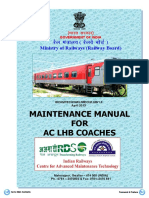 Maintenance Manual For AC LHB Coaches