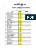 Attendance Acquiantance Party