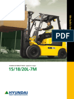 Hyundai LPG Forklift Trucks: - Applied Tier 4 Engine