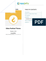 User Manual: Odoo Peafowl Theme