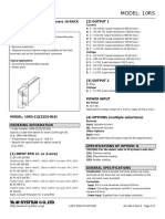 Model: 10Rs: (2) OUTPUT 1