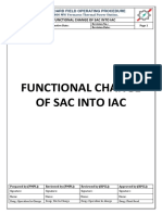 Functional Change of Sac Into Iac: Standard Field Operating Procedure