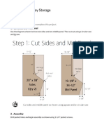 Bookcase With Toy Storage: Directions