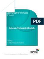 Colour in Pharmaceutical Products