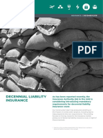 Decennial Liability Insurance