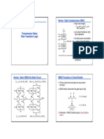 Transmission Gates Pass Transistor Logic: Review: Static Complementary CMOS