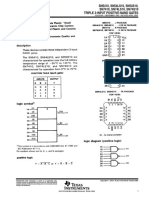 SN5410, SN54LS10, SN54S10, SN7410, SN74LS10, SN74S10 Triple 3-Input Positive-Nand Gates