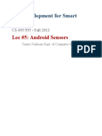 Android Sensors PDF