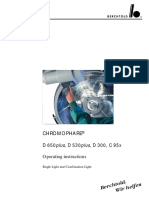 Foco - Berchtold Chromophare D-300,530,650 - User Manual