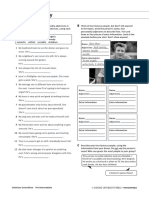 Solutions Pre-Intermediate Unit 1 Extra Practice