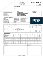 Fuel Injection Pump Data SCANIA DC9