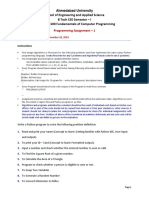 CSE100 FCP Assignment 1