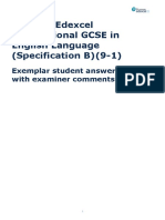 International GCSE English Lang B Exemplar Booklet