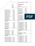 Ac Price List