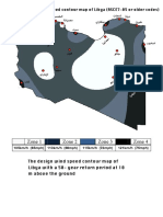 The Design Wind Speed Contour Map of Libya (ASCE7-05 or Older Codes)