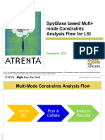 Multi Mode Constraints Analysis Using SpyGlass