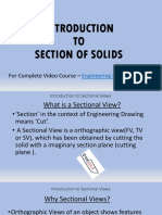 Introduction To Section of Solids