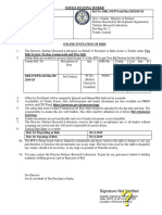 MMG - DRL@DRL - Drdo.in: Signature Not Verified