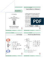 Exergy Analysis of Engineering Applications Second Law Efficiency (η) or Effectiveness (ǫ)