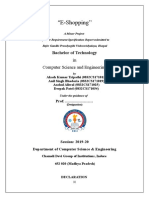 "E-Shopping": in Computer Science and Engineering