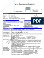 Interference Suppression Capacitor: MKP-X2