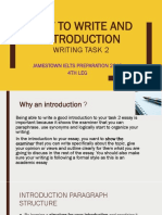 How To Write An Introduction