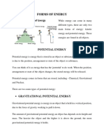 Forms of Energy